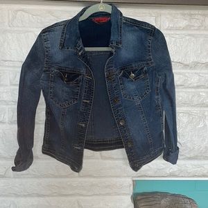 Dark jean jacket